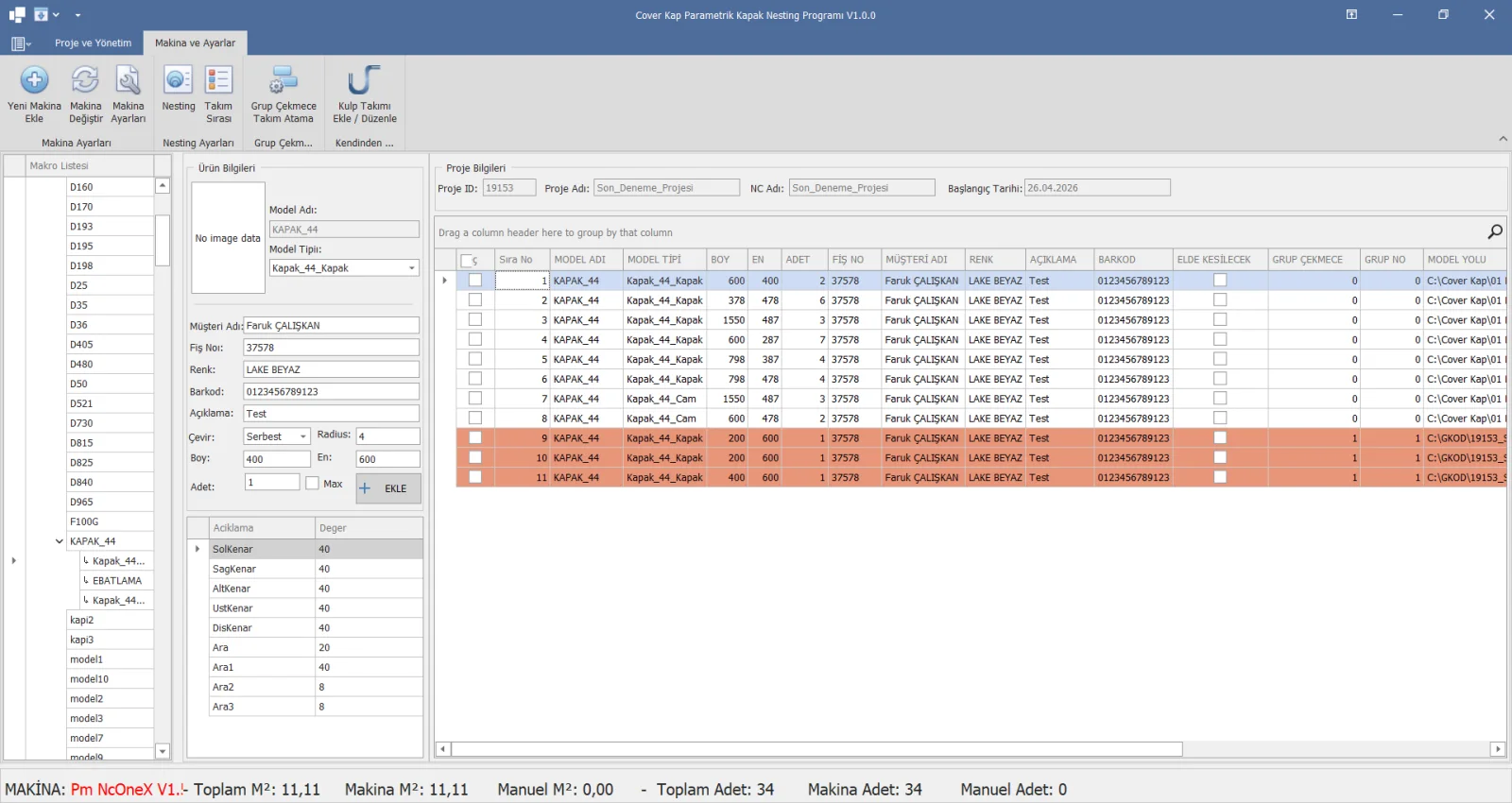 Cover Kap Parametrik Kapak