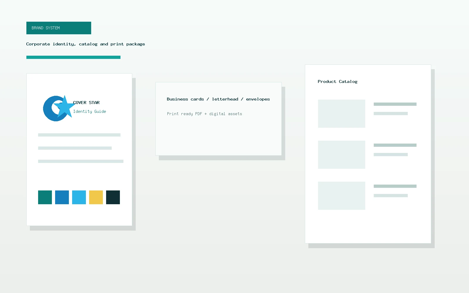 Kurumsal Katalog ve Kimlik Tasarımı